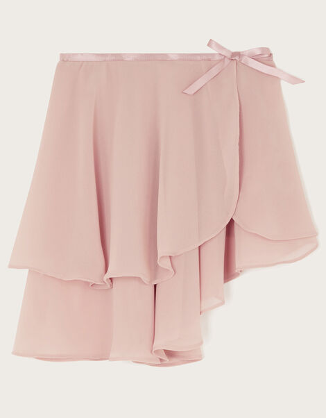 Carlotta Asymmetrical Wrap Skirt, Pink (PINK), large