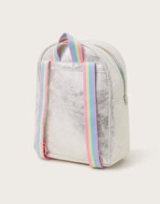 Glitter Rainbow Unicorn Backpack, , large