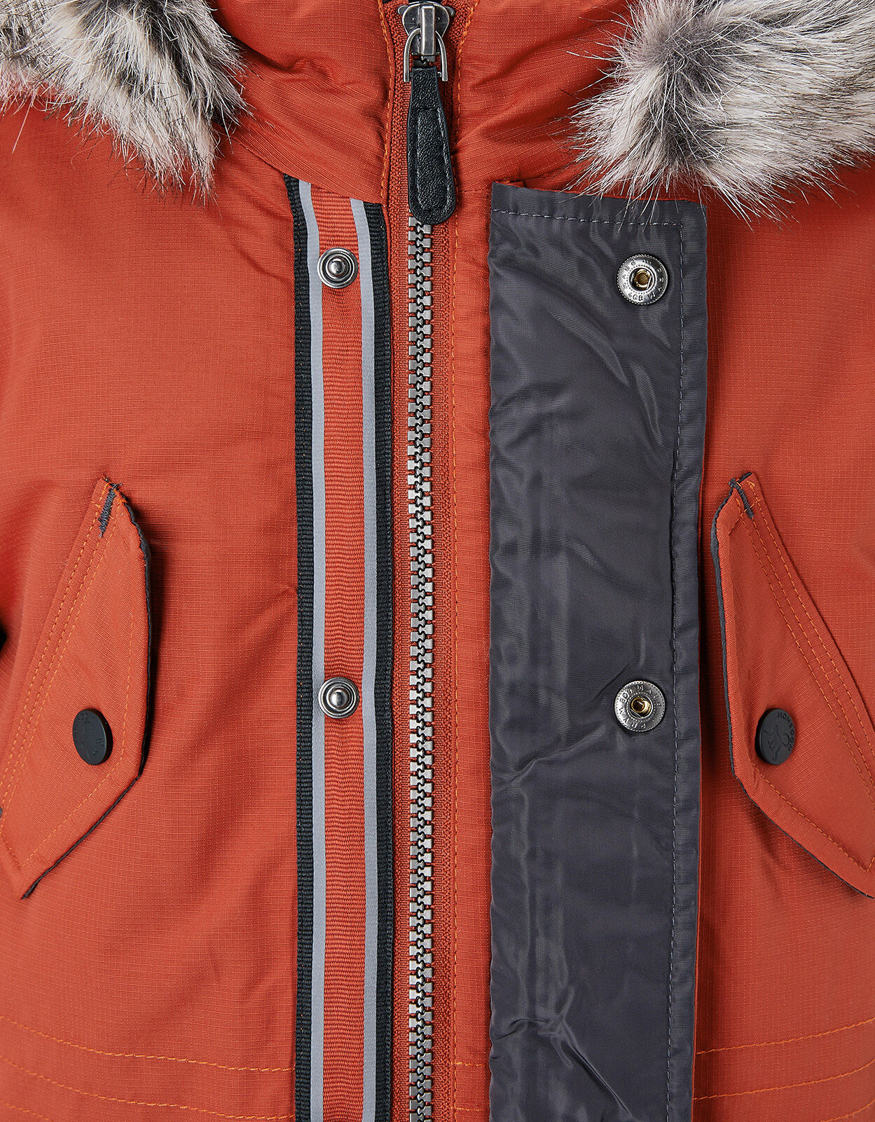 Parka Coat with Hood Red | Up to 30 