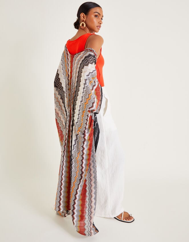 Ava Stripe Kaftan Cover Up, , large