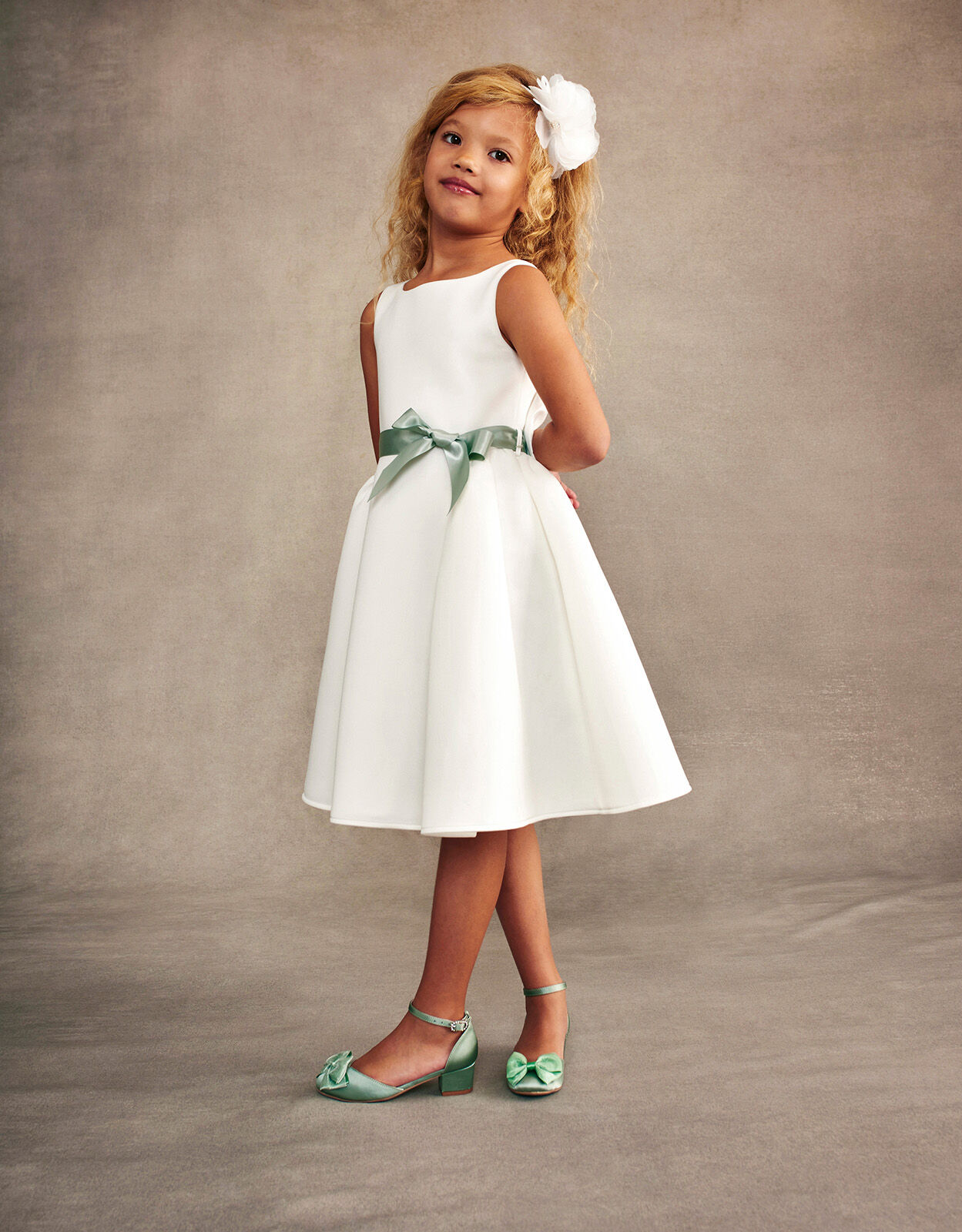 Ivory Jr Bridesmaids Dresses