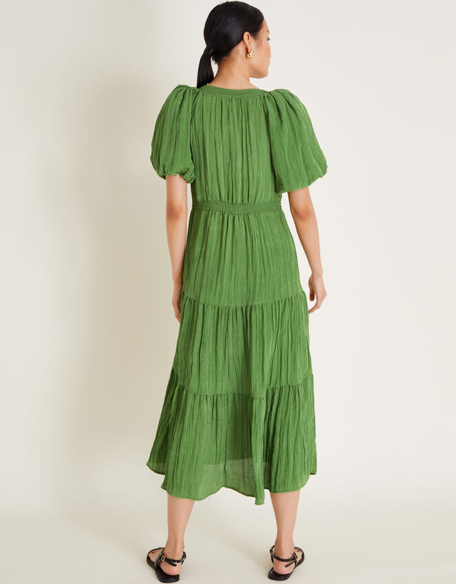 Lydia Tea Dress, Green (GREEN), large