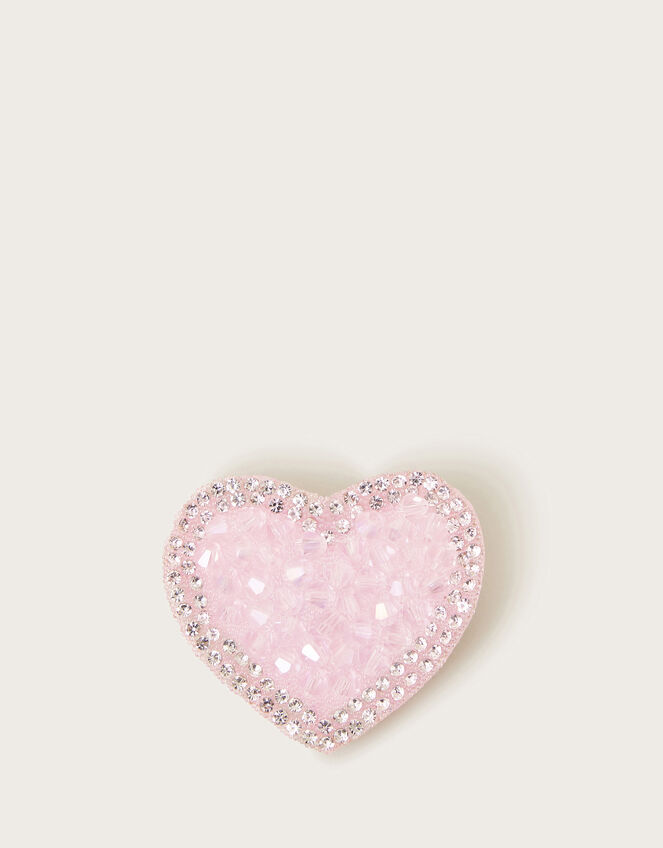 Sparkle Heart Hair Clip, , large