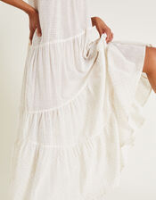 Ari One-Shoulder Maxi Dress, Ivory (IVORY), large