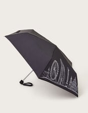 London Print Umbrella, , large