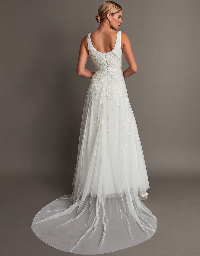 Amelie Embroidered Bridal Dress Ivory, Wedding Dresses