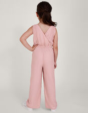 Abigail One-Shoulder Jumpsuit, Pink (PINK), large