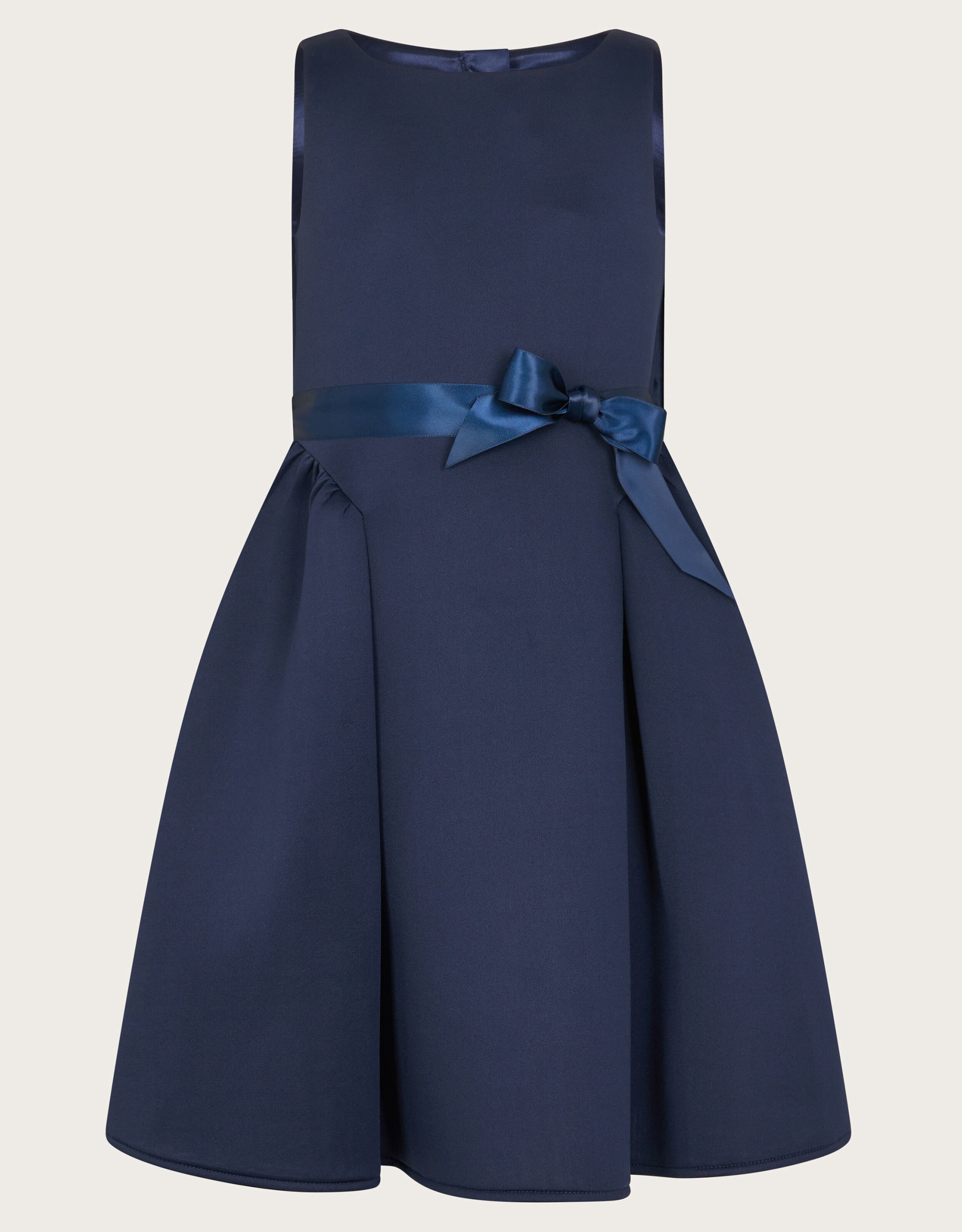 Monsoon navy blue discount dress