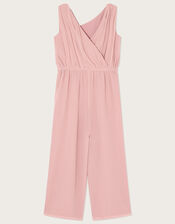 Abigail One-Shoulder Jumpsuit, Pink (PINK), large