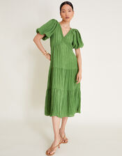 Lydia Tea Dress, Green (GREEN), large