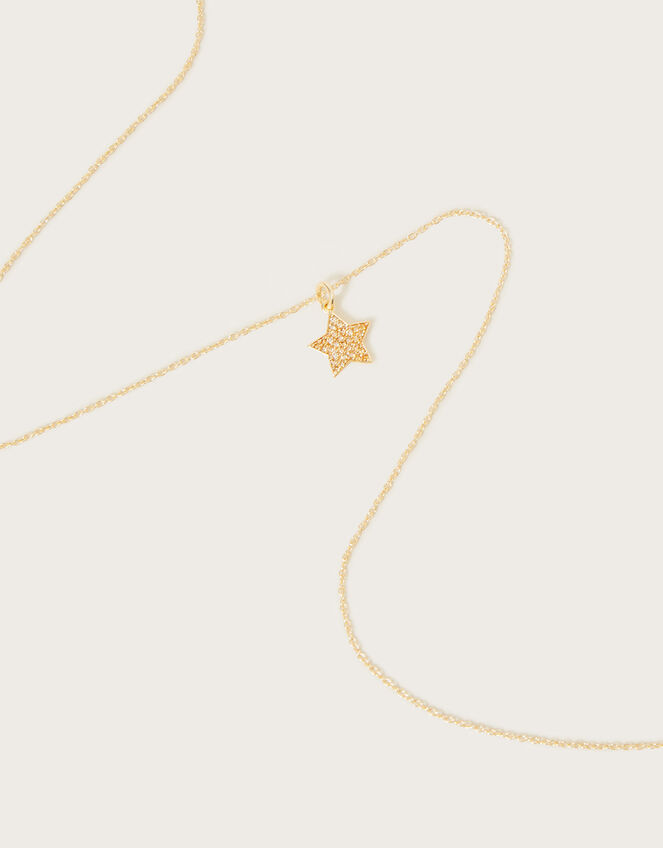 Star Pendant Necklace, , large