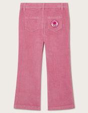 Flower Power Corduroy Trousers, Pink (PINK), large