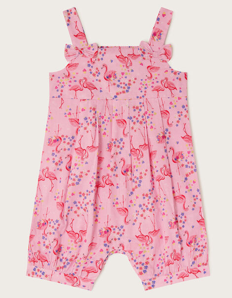 Baby Flamingo Romper, Pink (PINK), large