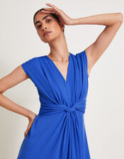 Jaya Jersey Maxi Dress, Blue (COBALT), large