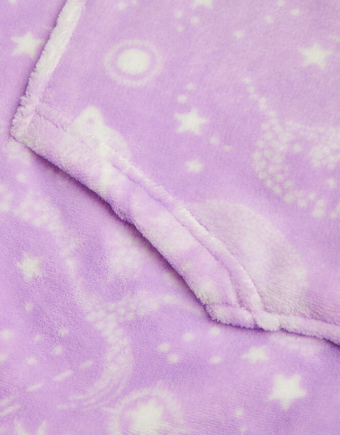 Oversized Unicorn Hoodie, Purple (LILAC), large