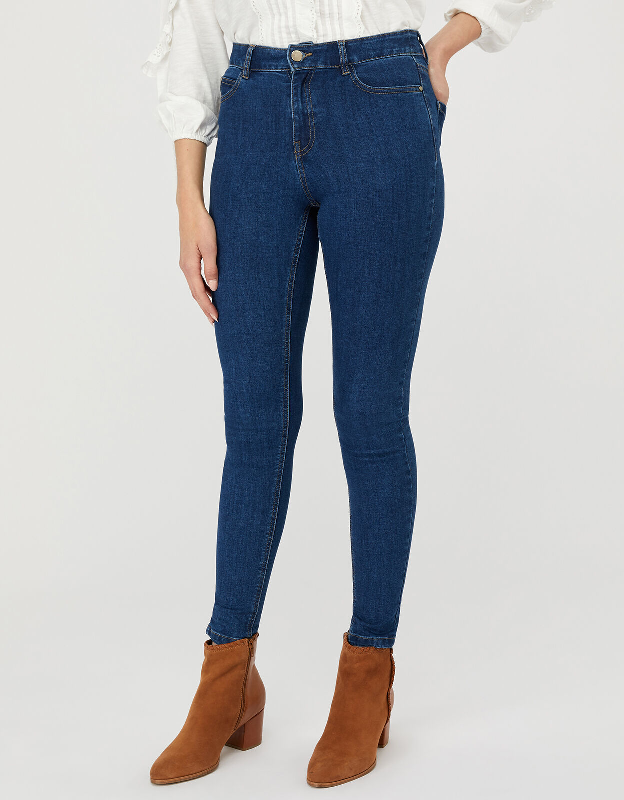 short length jeans