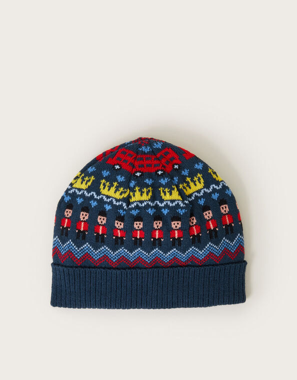 London Fair Isle Beanie Hat, Multi (MULTI), large