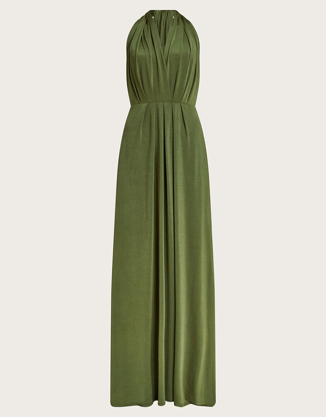 Thea Multiway Bridesmaid Dress, Green (OLIVE), large