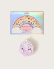 Ombre Unicorn Hair Brush and Nail Stickers Gift Set, , large