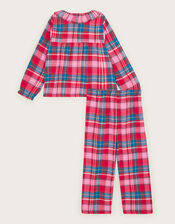 Check Print Pyjamas, Red (RED), large