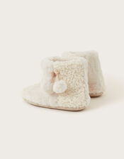 Boucle Booties, Cream (CREAM), large