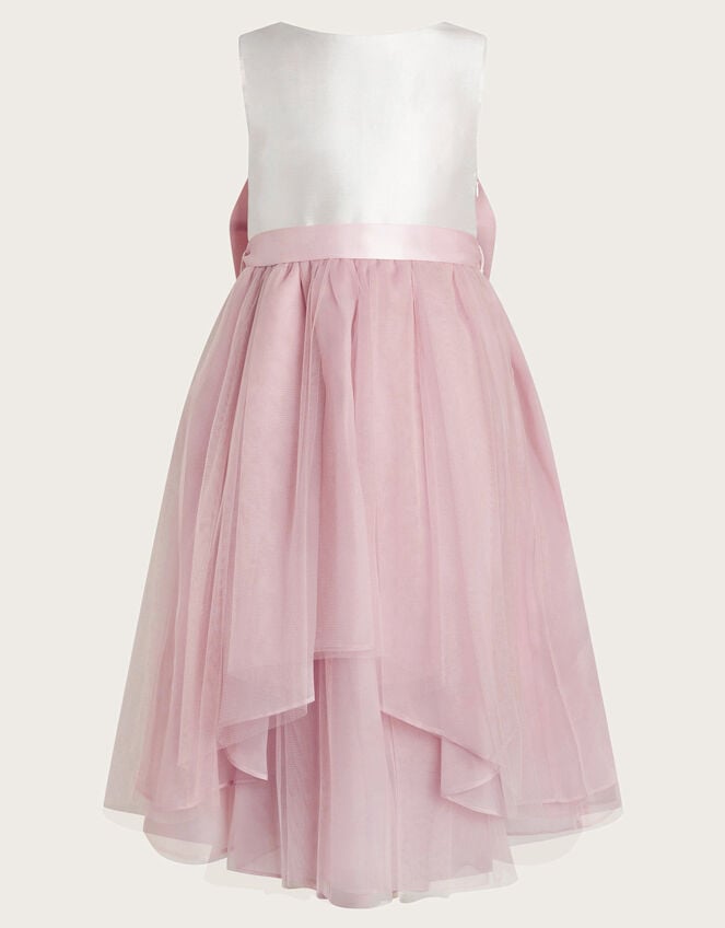 Olivia Organza Bridesmaid Dress, Pink (DUSKY PINK), large