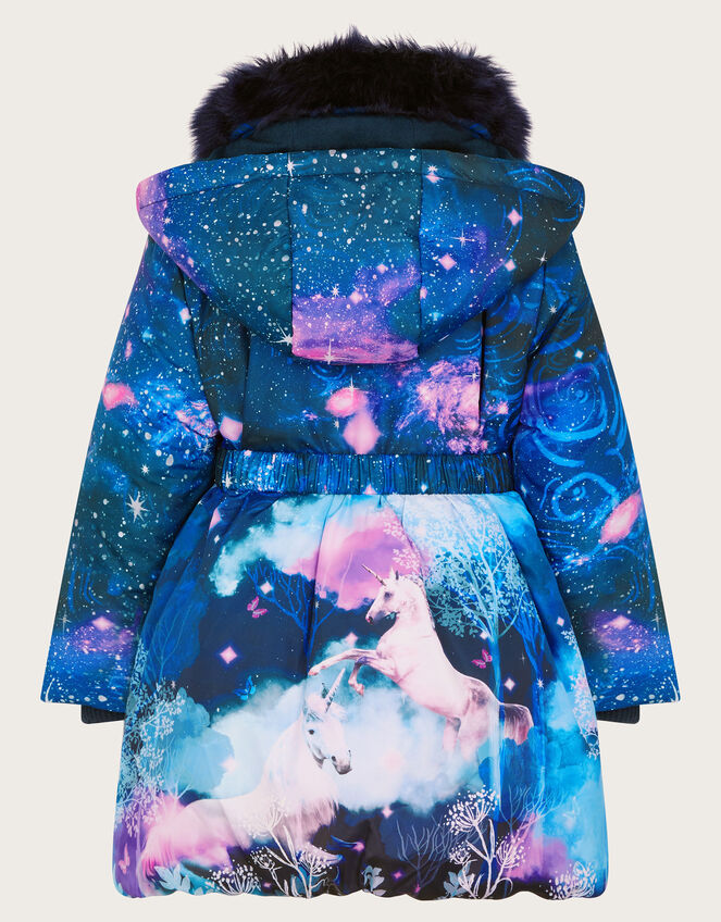 Ulla Unicorn Print Coat, Multi (MULTI), large