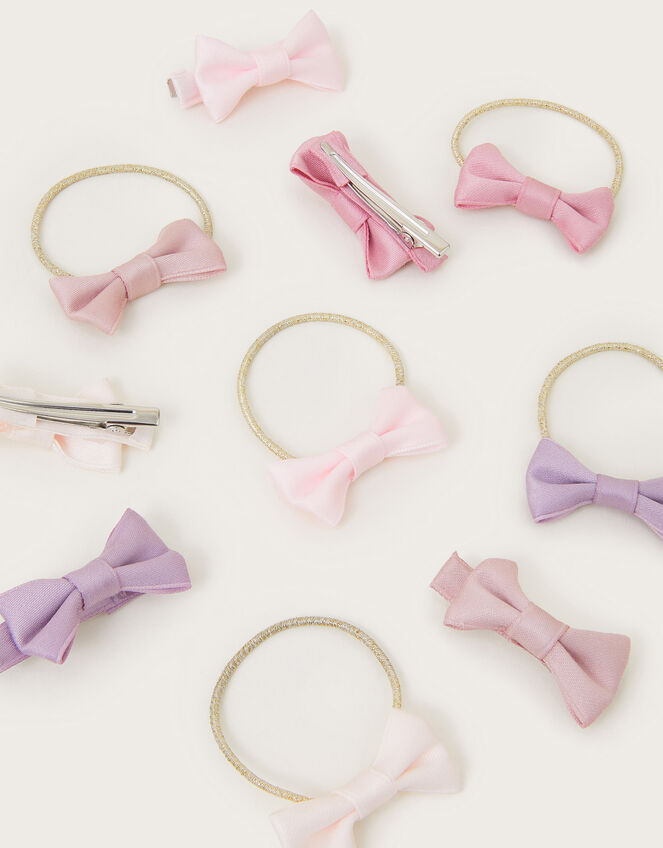 Ballet Bow Hair Bands and Clips Set, , large