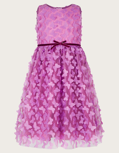3D Butterfly Dress, Pink (PINK), large
