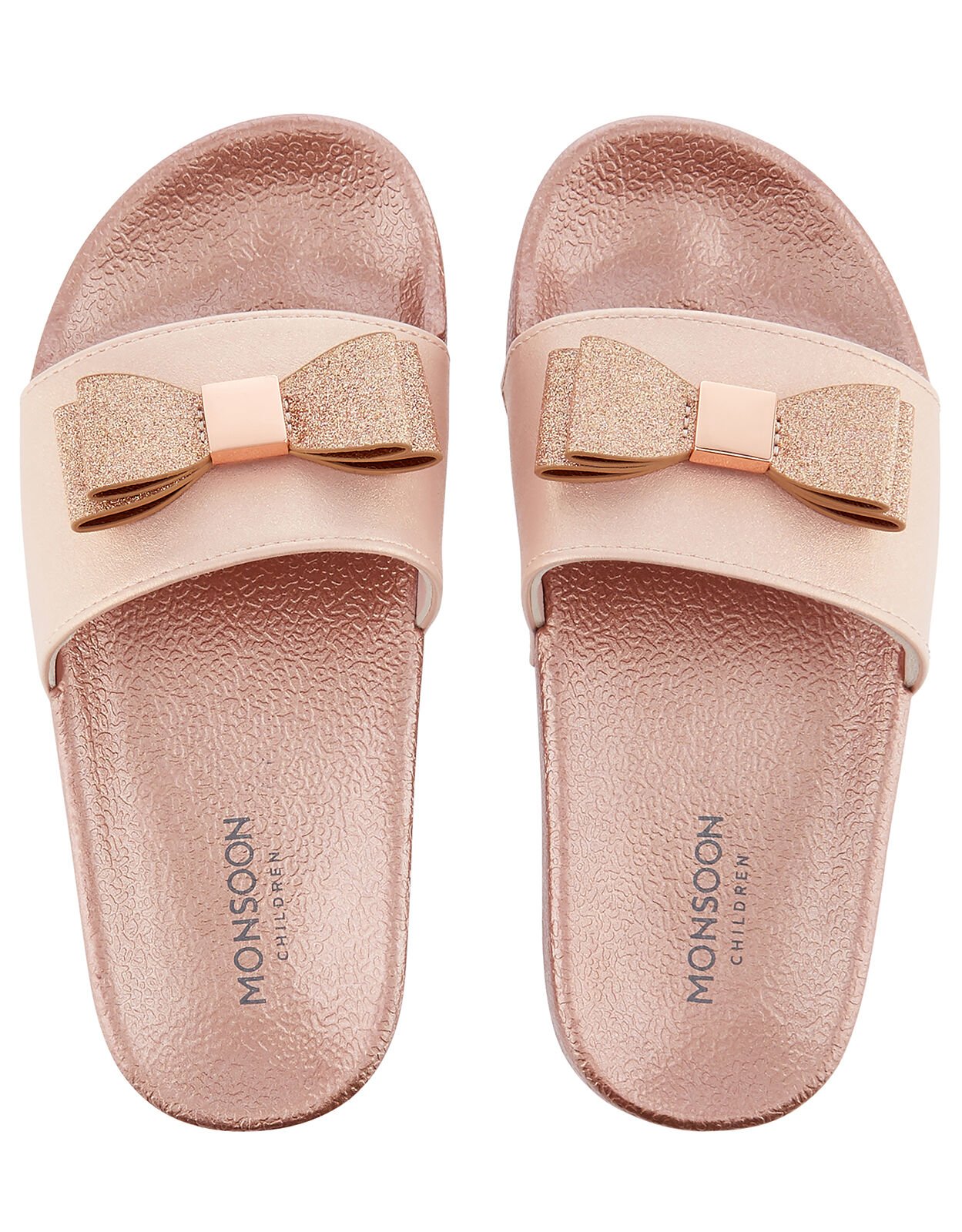 rose gold ted baker sliders