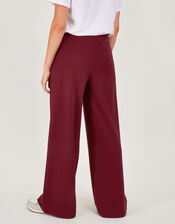 Priya Ponte Pants, Red (BERRY), large