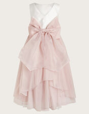 Olivia Organza Bow Dress, Pink (PINK), large