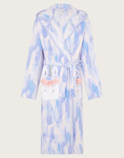 Unicorn Dressing Gown, Blue (BLUE), large