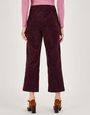 Harper Cord Trousers, Purple (PLUM), large