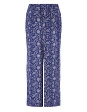 East Alice Crinkle Trousers, Blue (NAVY), large