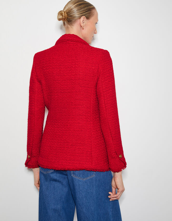 Rubi Tweed Jacket, Red (RED), large