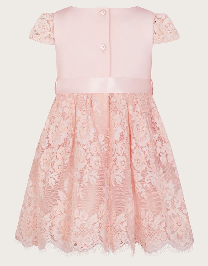 Baby Mimi Lace Dress, Pink (PINK), large