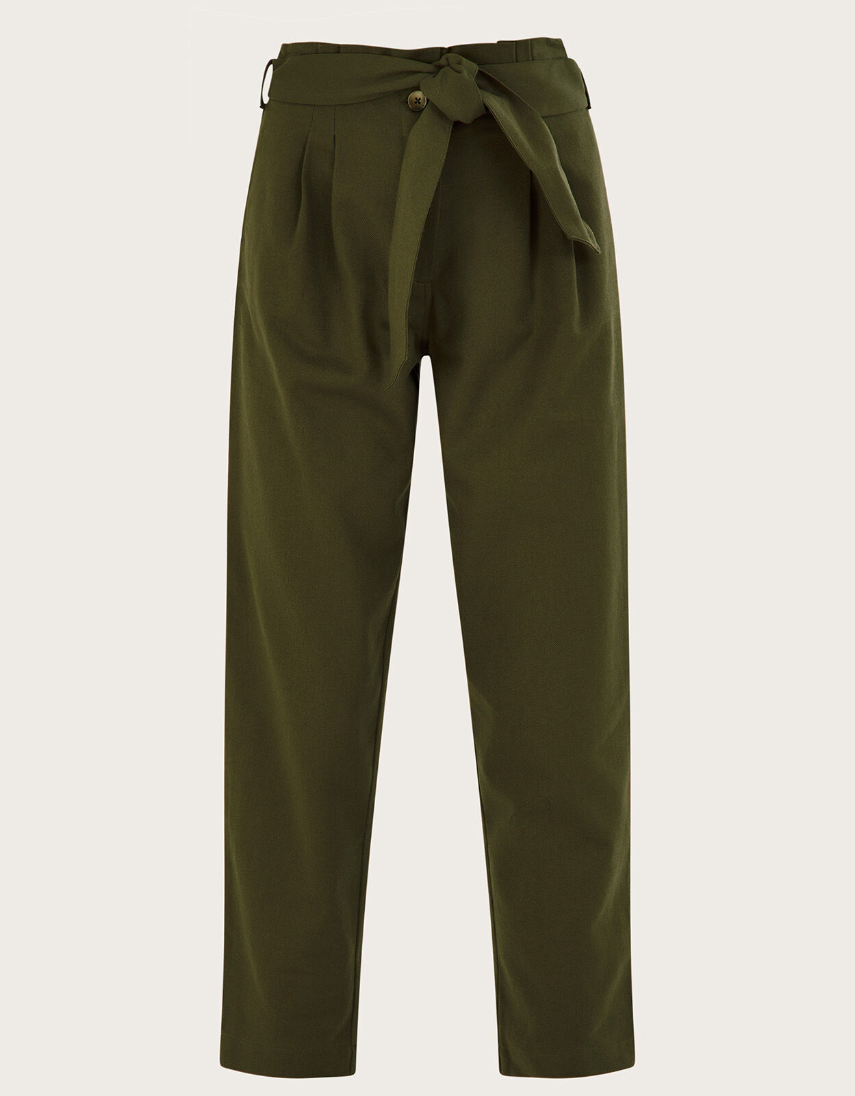 Freeprance Women's Pants Casual Trouser Paper Bag Pants Elastic Waist Slim  Pockets XAG XS Army Green at Amazon Women's Clothing store