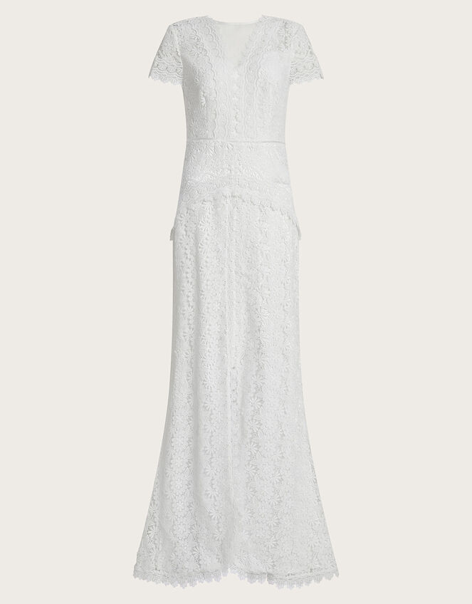 Sienna Lace Bridal Dress, Ivory (IVORY), large