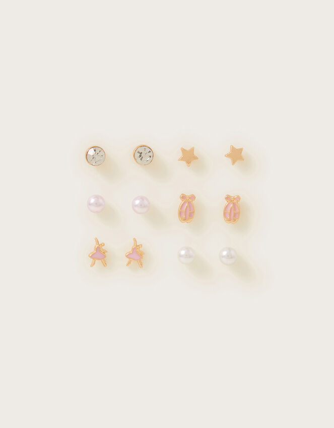 Ballerina Studs 6 Pack, , large