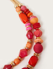 Woven Beaded Necklace, , large