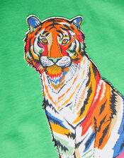 Tiger T-Shirt WWF-UK Collaboration, Green (GREEN), large