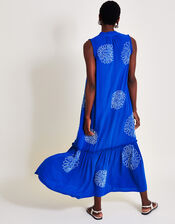 Meena Embroidered Dress, Blue (COBALT), large