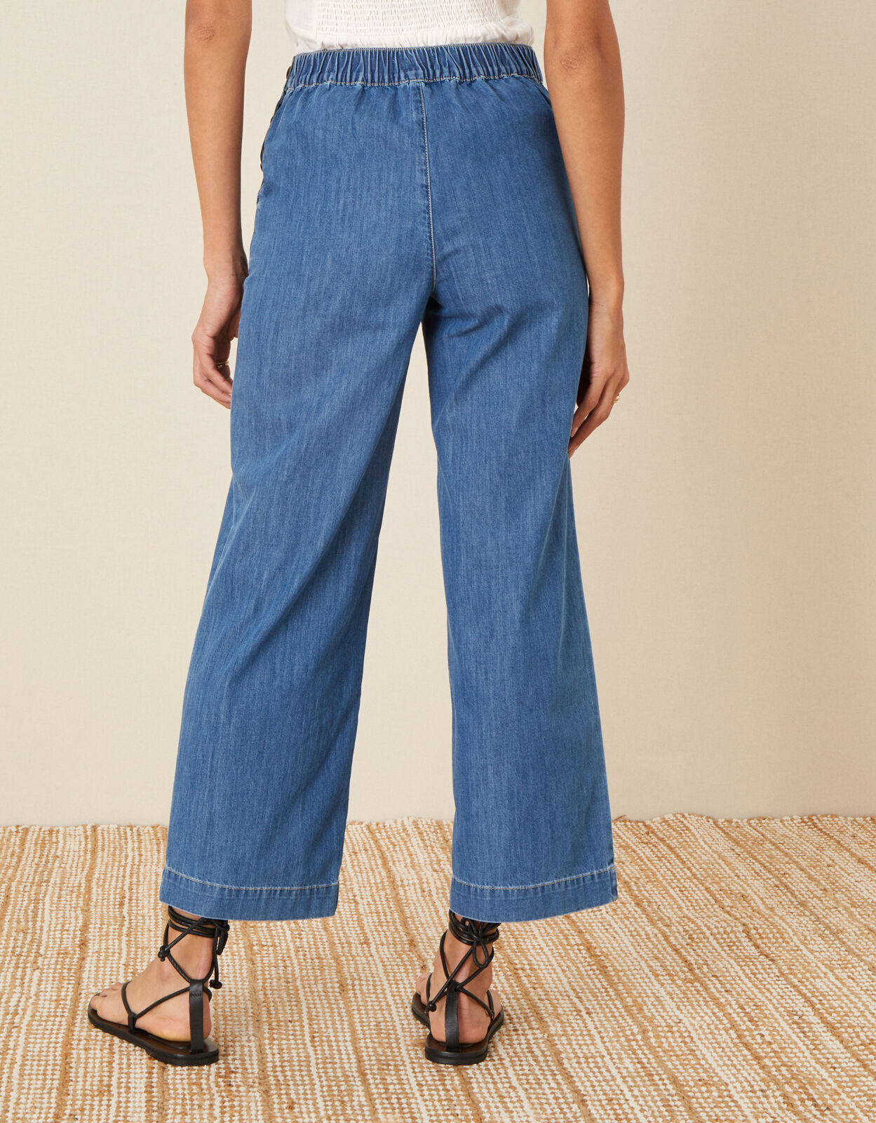 Braided Denim Culottes | Authentic & Vintage | ReSEE