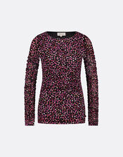 Fabienne Chapot Kane Floral Long Sleeve Top, Multi (MULTI), large