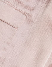 Textured Satin Cargo Trousers, Pink (PALE PINK), large