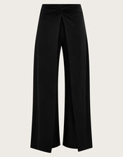 Wrap Trousers, Black (BLACK), large