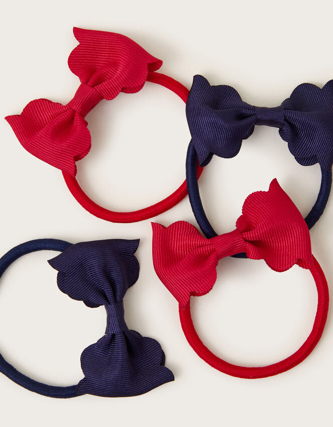 4-Pack School Bow Hairbands, , large