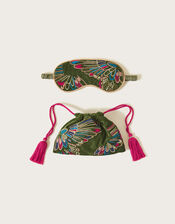 Camilla Print Eye Mask and Bag, , large