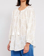 East Aviana Blouse, Ivory (IVORY), large